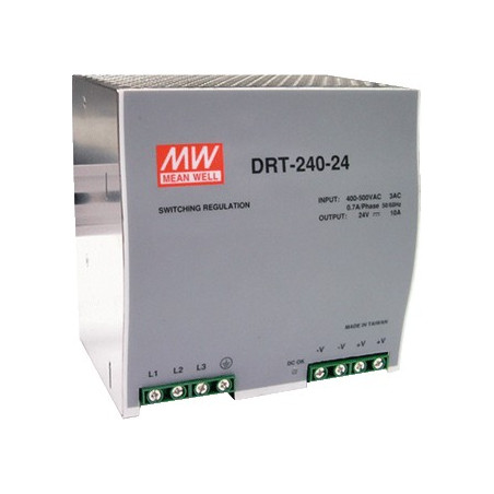 Power supply 24V 10A DRT-240-24